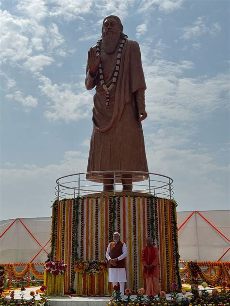 जैसे संत रविदास सबकी प्रेरणा हैं वैसे ही बीजेपी सरकार सबके लिए काम