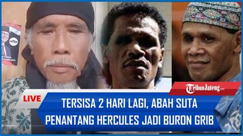 Tersisa 2 Hari Lagi Abah Suta Jawara Garut Penantang Hercules Jadi