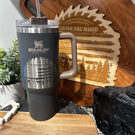 Custom Engraved Stanley 40oz Tumbler Etsy