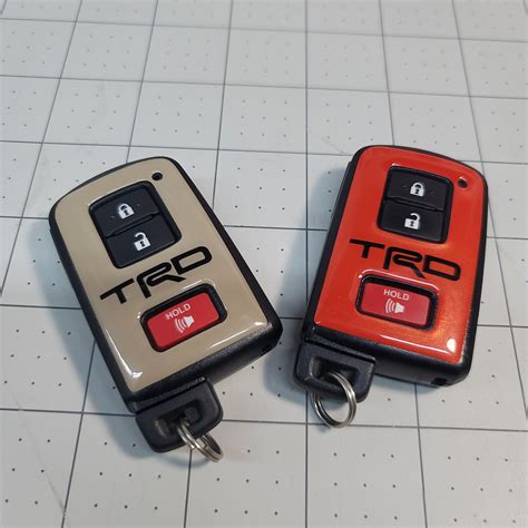 Tacoma Rd Gen Key Fob Trd Pro Domed Raised Decals Piece Etsy Canada