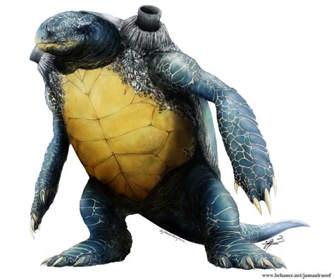 Realistic Blastoise On Behance