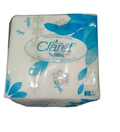 Claret Ply Soft Tissue Paper Napkin At Rs Pack Tissue Napkin In