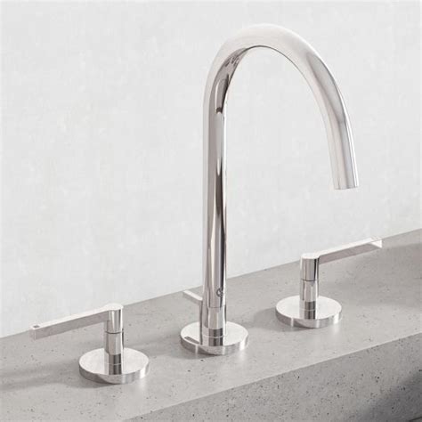 Kludi Nova Fonte Basin Fitting Puristic With Eco With Pop Up Waste Set