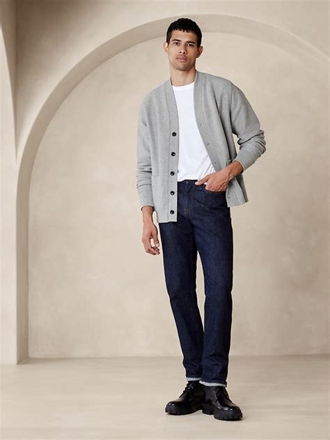 Armond Terry Cardigan Banana Republic