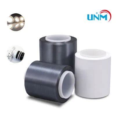 Unm Breathable Waterproof Ptfe Unidirectional Stretching Film Black