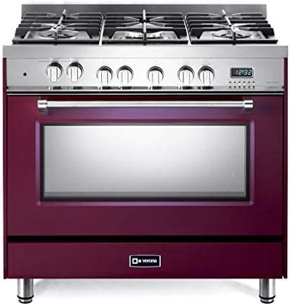 Amazon Verona Prestige Series Vpfsge Bu Inch Dual Fuel Range