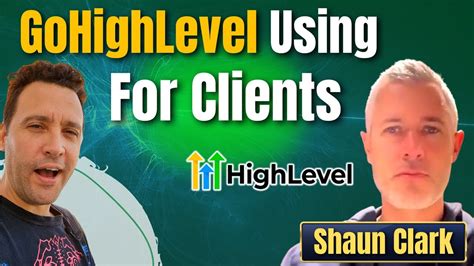 GoHighLevel As A CRM For Clients W Shaun Clark YouTube