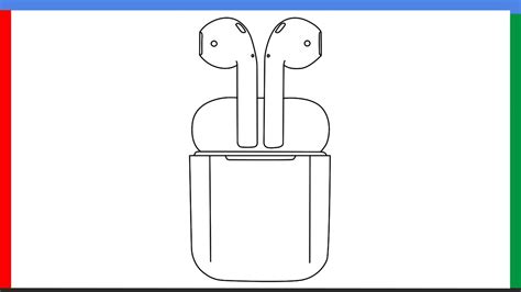 How To Draw A Airpods Step By Step For Beginners YouTube