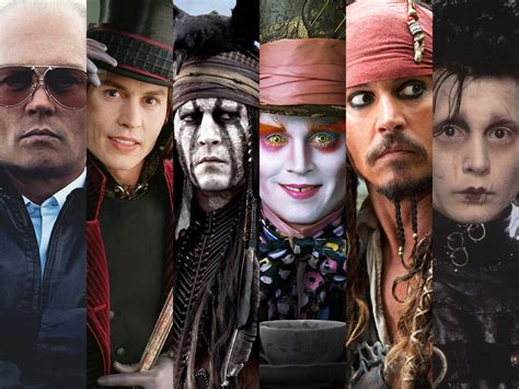 Johnny Depp Es El Actor Que Mejor Se Repite Del Mundo