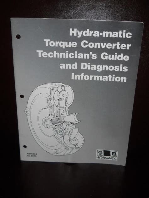 Purchase Gm Hydra Matic Torque Converter Technician S Guide Diagnosis