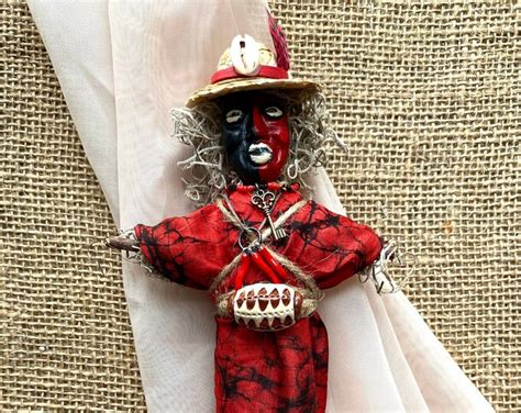 Papa Legba Voodoo Altar Doll Voodoo Doll Lwa Spirit Doll Voodoo Loa