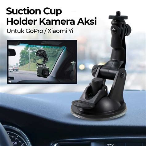 Jual Cod Dudukan Stand Holder Suction Cup Kamera Aksi Action Cam