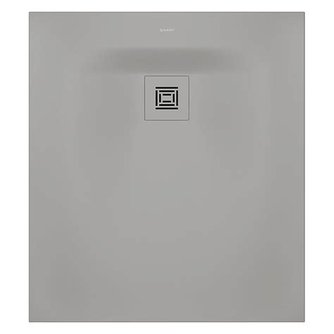 Duravit Sustano 900 X 800mm Rectangular Shower Tray Matt Light Grey