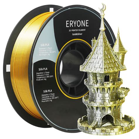 Eryone Dual Color Silk Pla Filament Gold And Grey United Kingdom