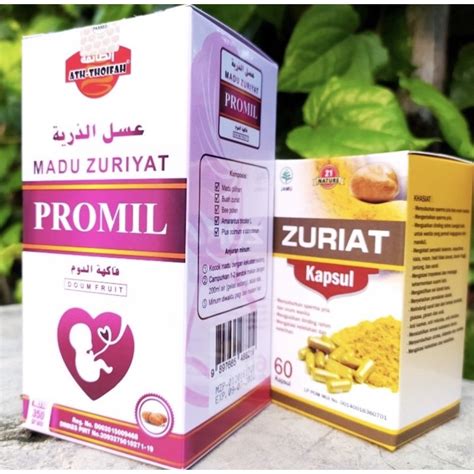 Jual Paket Promil Zuriyat Madu Kapsul Shopee Indonesia