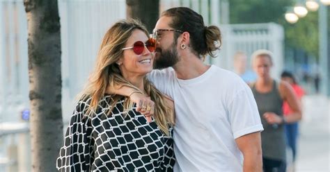 Heidi Klum Et Son Compagnon Tom Kaulitz S Embrassent Dans Les Rues De