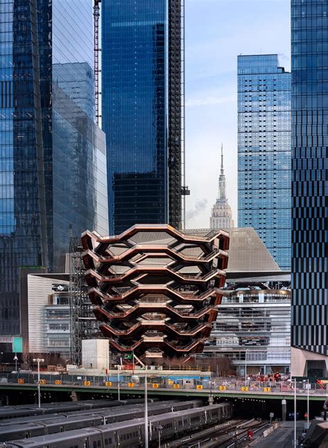 Vessel De Heatherwick Studio Abre Sus Puertas En Hudson Yards De Nyc