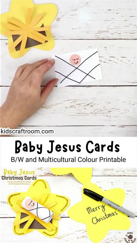 Baby jesus christmas cards – Artofit