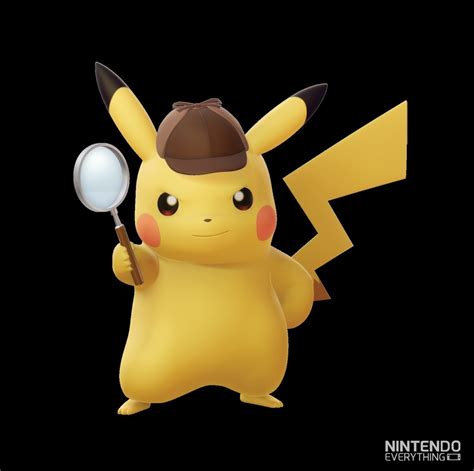 Lots of Detective Pikachu character art