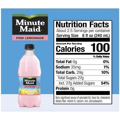 Minute Maid Pink Lemonade Bottles Fl Oz Pack