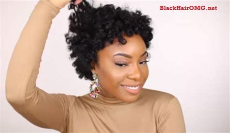 How To Perm Rod Set On Short Natural Hair Tutorialnight Time Hair Routine Natural Hairstyles