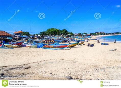 Barcos De Pesca Tradicionales Del Balinese Imagen Editorial Imagen De