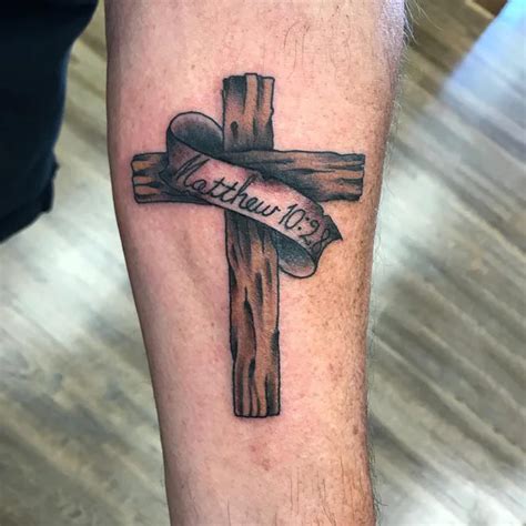 95 Cross Tattoo Ideas To Inspire Your Faith In 2023