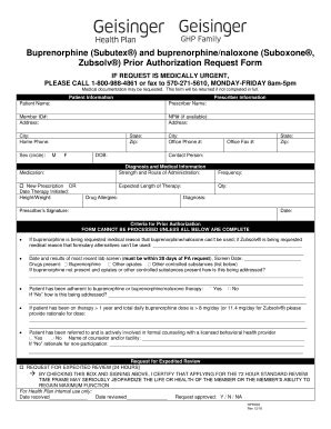 Standardized Prior Authorization Request Form Bmc Healthnet Plan