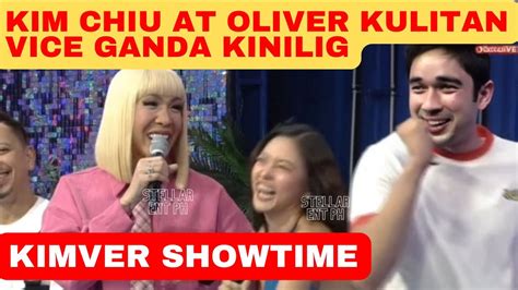 Kim Chiu At Oliver Moeller Nagkulitan Sa Showtime Vice Ganda May