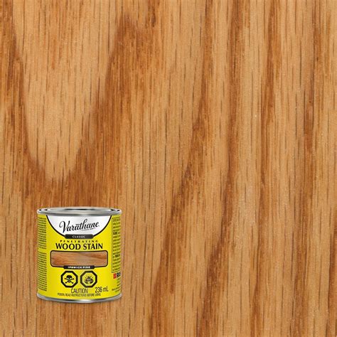 Varathane Classic Penetrating Oil Based Wood Stain In Ipswich Pine 236 Ml The Home Depot Canada