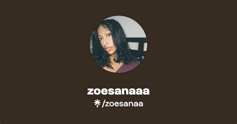 zoesanaaa | Instagram, TikTok | Linktree