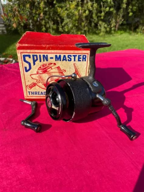 VINTAGE SPIN MASTER FISHING Reel With Box Australian Made Fish Or