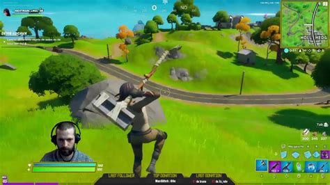 Temps Fort LIVE FR FACECAM FORTNITE TOP 1 EN SOLO JE SAIT