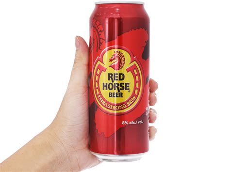 Thùng 12 Lon Bia San Miguel Red Horse 500ml Fastvn
