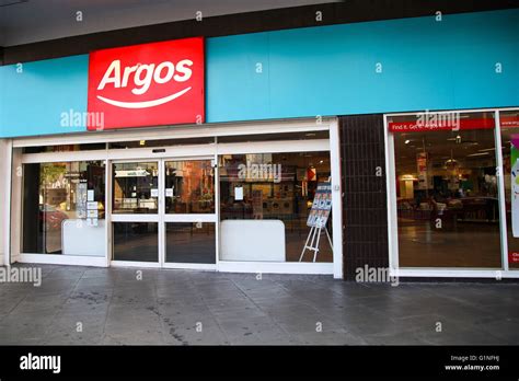 Exterior Shopfront Of An Argos Store In Wood Green Shopping City North