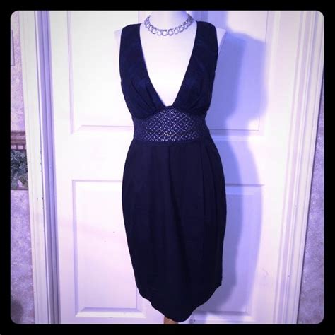 Stunning Navy Blue Catherine Malandrino Dress