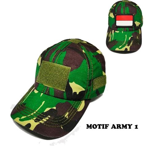 Jual Topi Tactical Velcro Topi Komando Topi Lapangan Topi Loreng