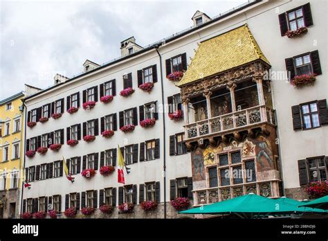 Golden Roof In Innsbruck Austria Stock Photo Alamy