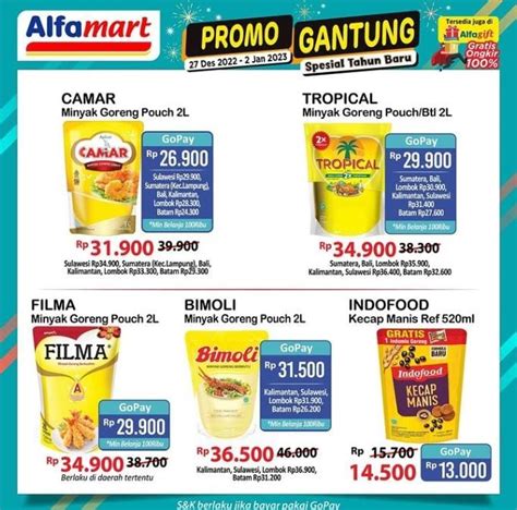 Promo Gantung Gajian Untung Alfamart Hari Ini Hingga Januari