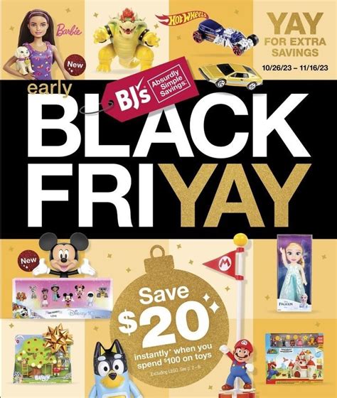 Bj S Wholesale Early Black Friday Ad Weeklyads