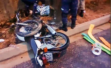 Morre no hospital motociclista que colidiu em poste em Sorriso Só