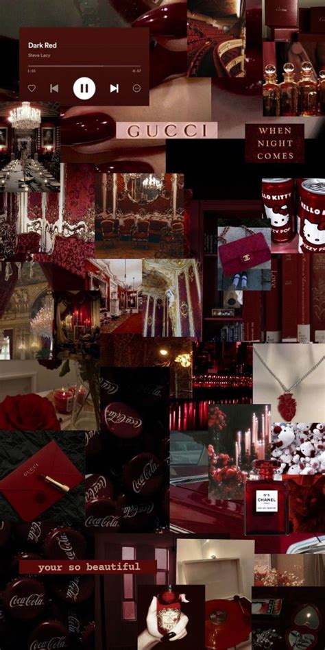 Pin By Dayana Cordeiro On Only Vermelho Dark Red Wallpaper Red