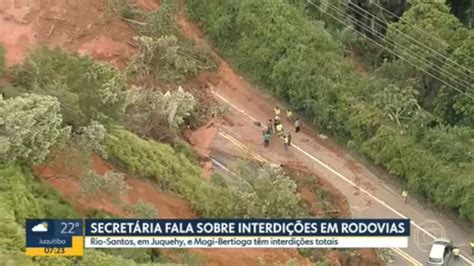 V Deo Secret Ria Fala Sobre Interdi Es Em Rodovias No Litoral De Sp