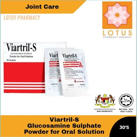 Viartril S Glucosamine Sulphate Powder For Oral Solution Sachets