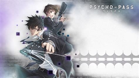 Akane Tsunemori Shinya Kogami With Guns Hd Psycho Pass Wallpapers Hd