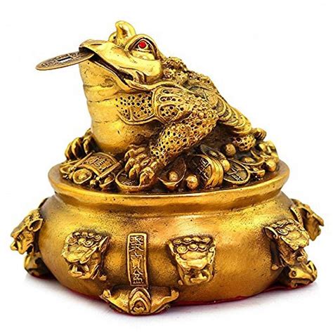 Buy Feng Shui Statue Brass Feng Shui Money Frog Three Legged Money Toad