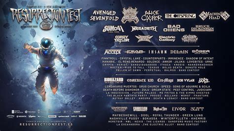 Resurrection Fest Estrella Galicia Official Website Web Oficial