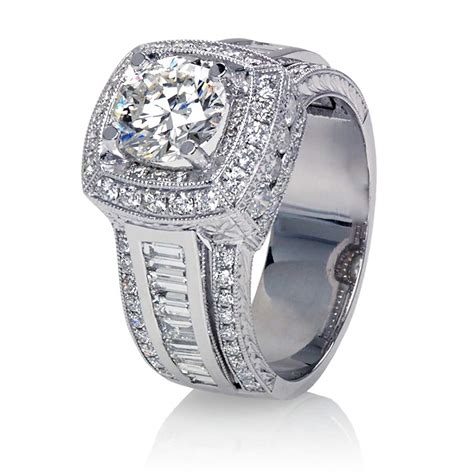 Just For Her Signature Ladies Diamond Ring In White Gold With White