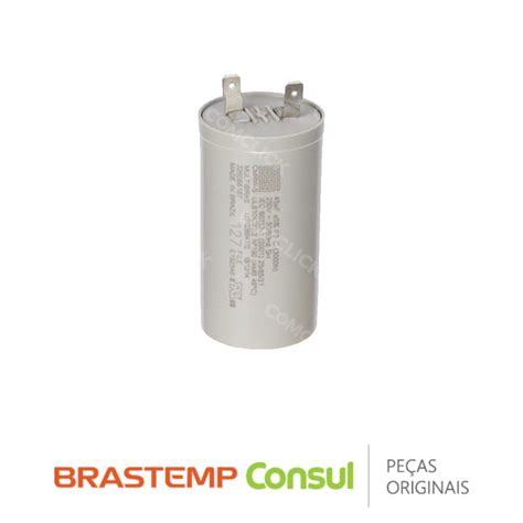 Capacitor Permanente 45uf 127V W10883000 326066187 Lava E Seca