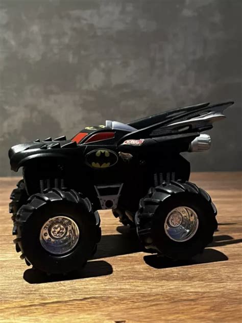 2003 Mattel Hot Wheels Monster Jam Truck Batmobile Friction Car Dc Comics Batman £16 00